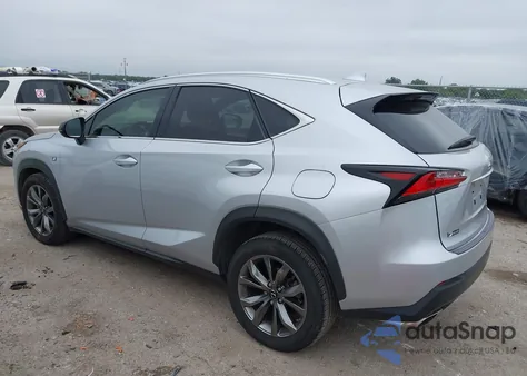 2017 Lexus Nx 200T F Sport z USA, uszkodzony, nr VIN JTJYARBZ4H2075474
